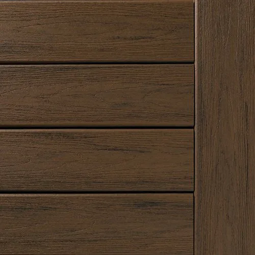 1x6 Grooved Reserve Decking - Dark Roast