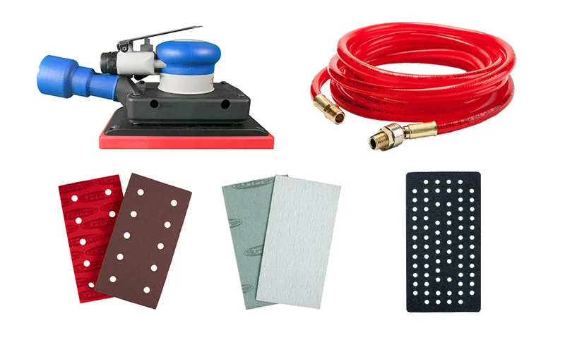 3" x 7" Storm Pneumatic Pro Sanding System Kits