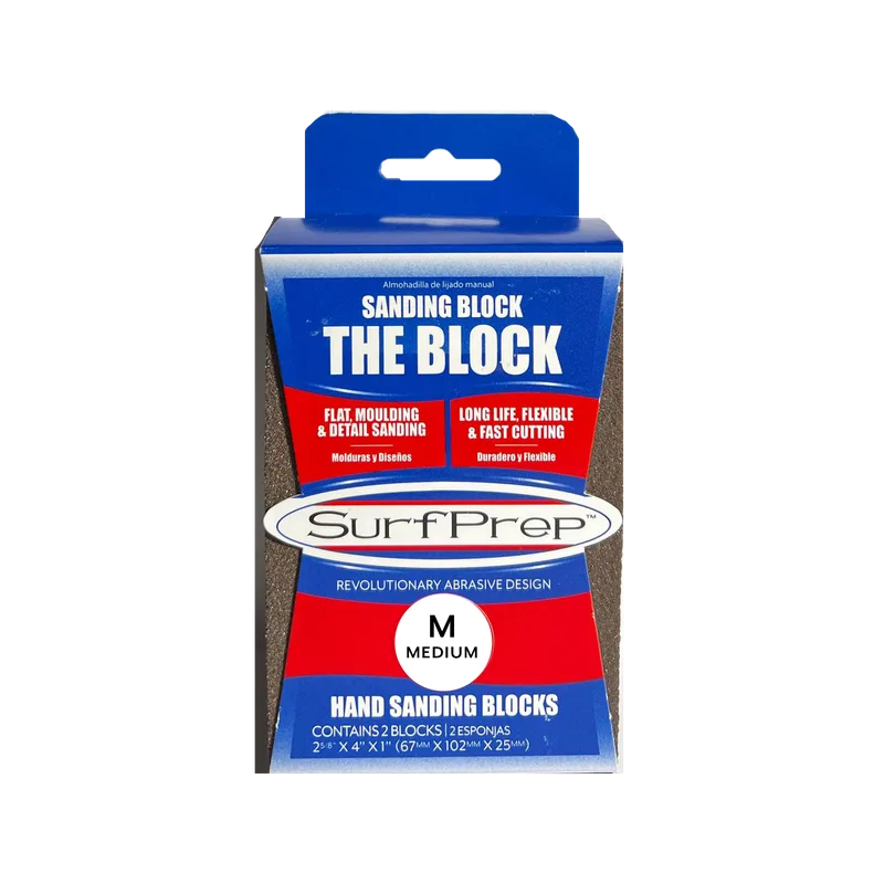 1" SurfPrep Block (Brown A/O) 2-Pack