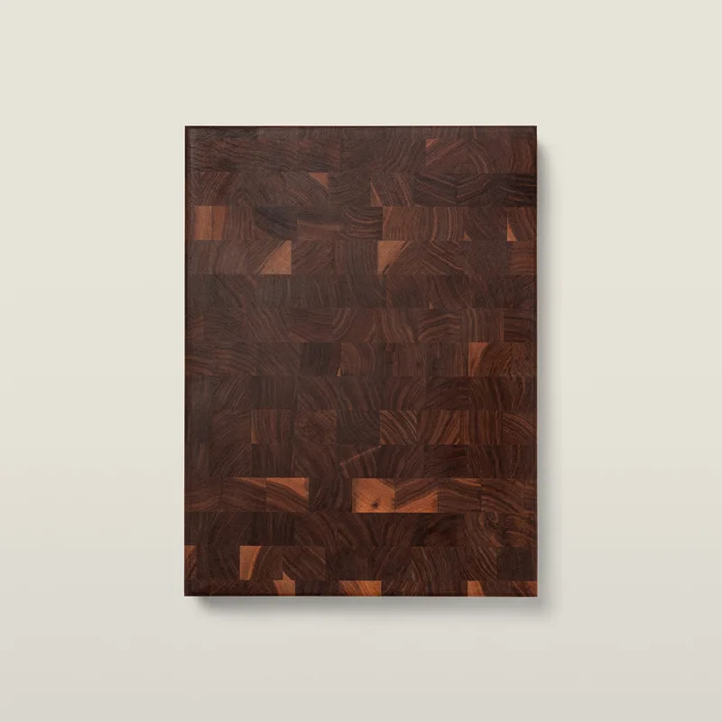 Walnut Chopping Block, Reversible, End Grain, 2-1/4″ Thick (CCB Series)
