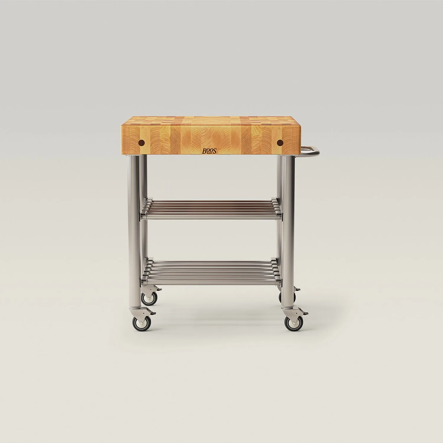 Maple Cucina D'Amico Wine Cart With Undershelves And Towel Bar