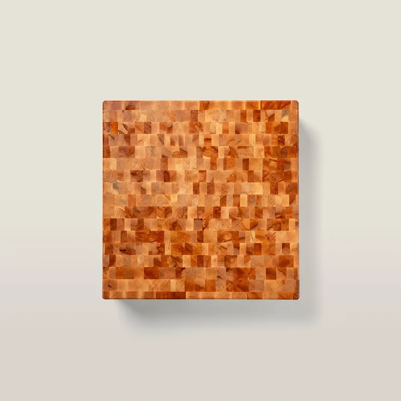 Maple Chopping Blocks, Reversible, End Grain, 6" Thick (BB Series)
