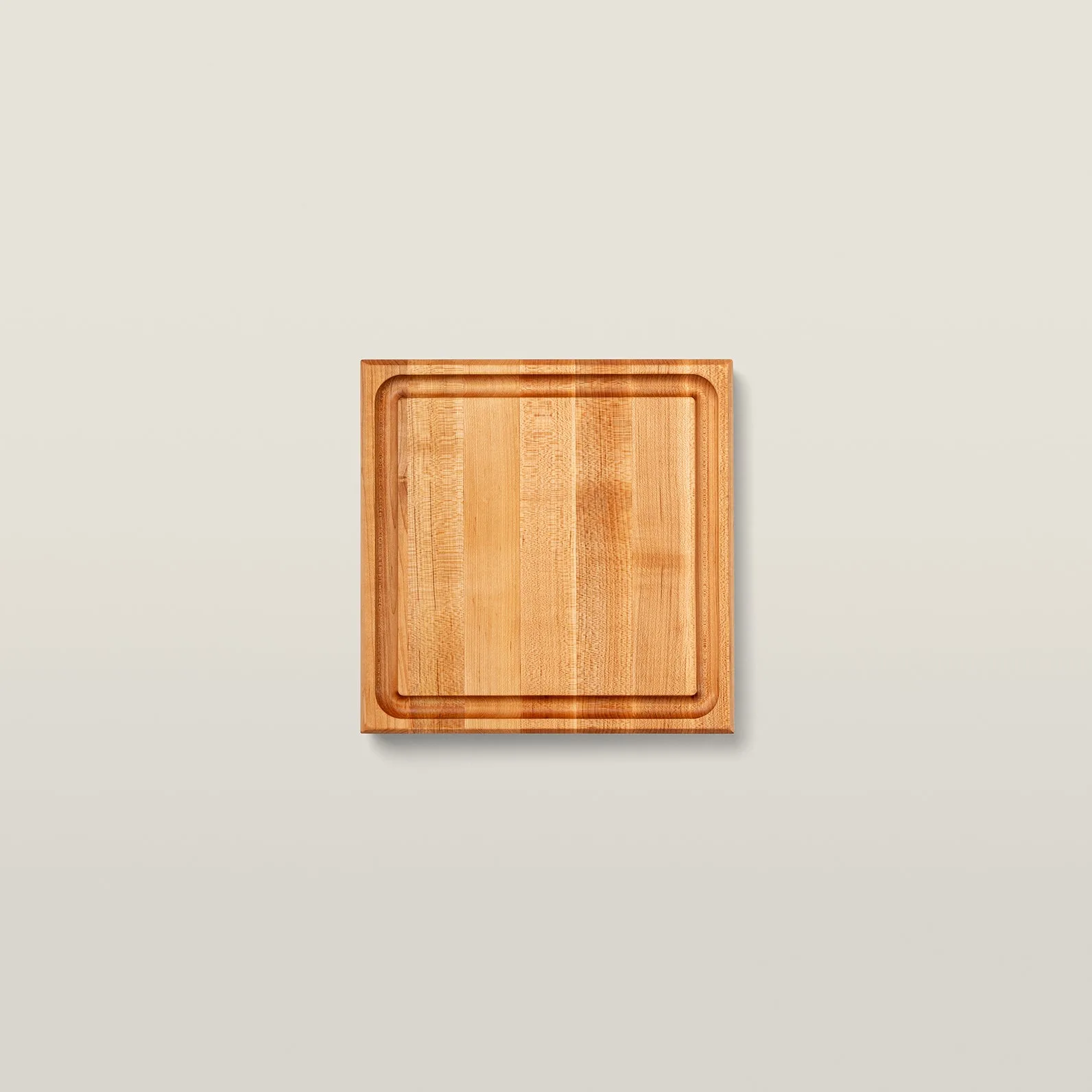 Maple Square Cutting Board With Juice Groove 1-3/4" Thick (CB Series)