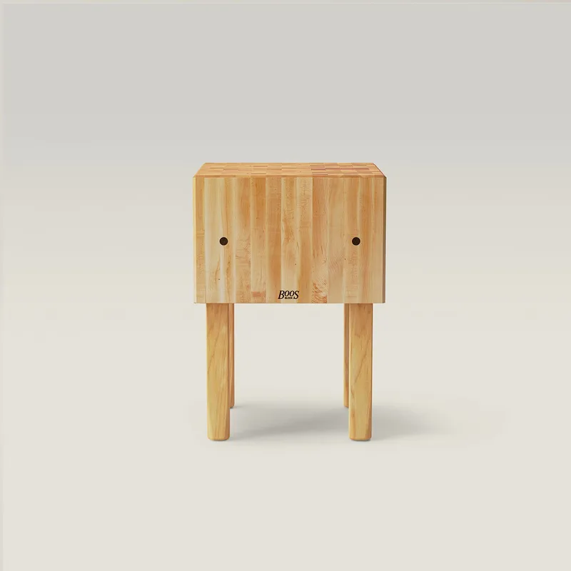 "AA" Maple Butcher Block With 16" Thick End Grain Top