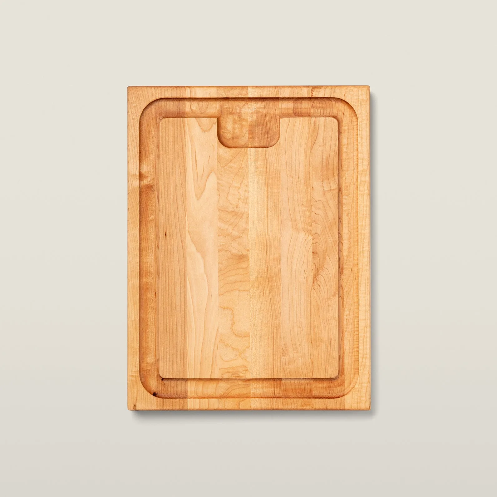 Maple AuJus Cutting Board with Sloped Juice Groove, Reversible, 1-1/2" Thick (AUJUS Series)
