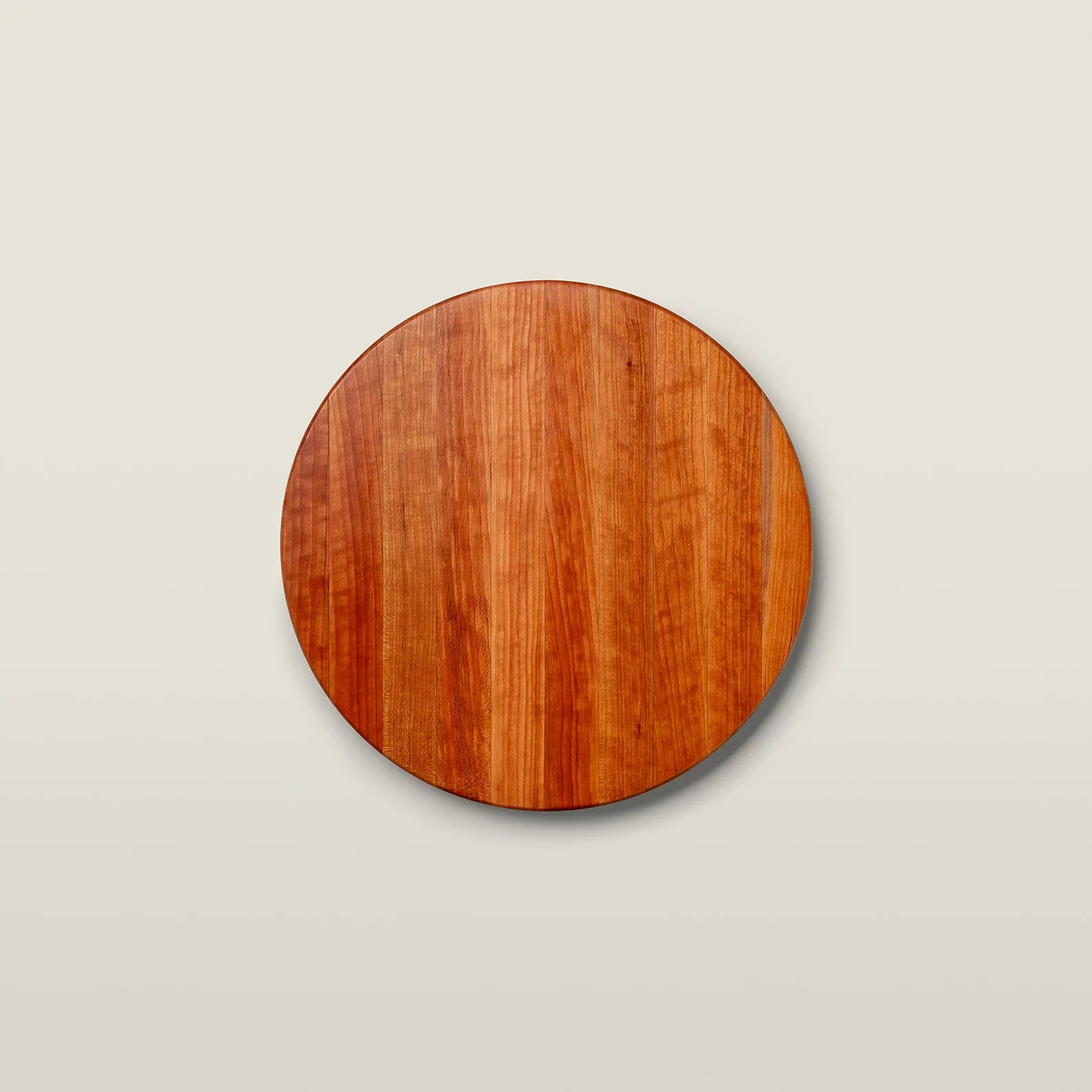 Cherry Round Cutting Board 1-1/2" Thick (R-Board Series)
