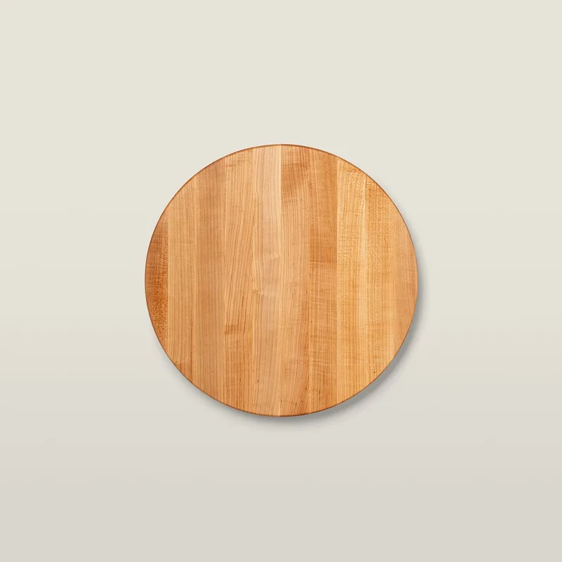 Maple Round Cutting Board 1-1/2" Thick (R-Board Series)