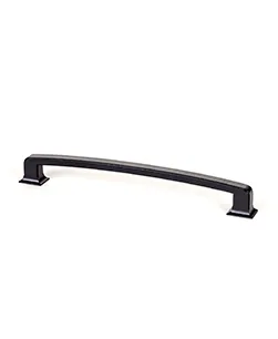 Hearthstone 12 inch CC Matte Black Appliance Pull