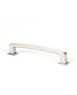 Designers Group Ten 160mm CC Polished Nickel Hearthstone Pull