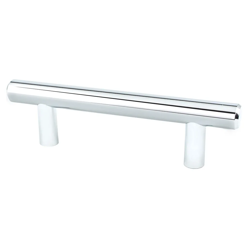 Transitional Advantage Two 3 inch CC Polished Chrome T-Bar Pull