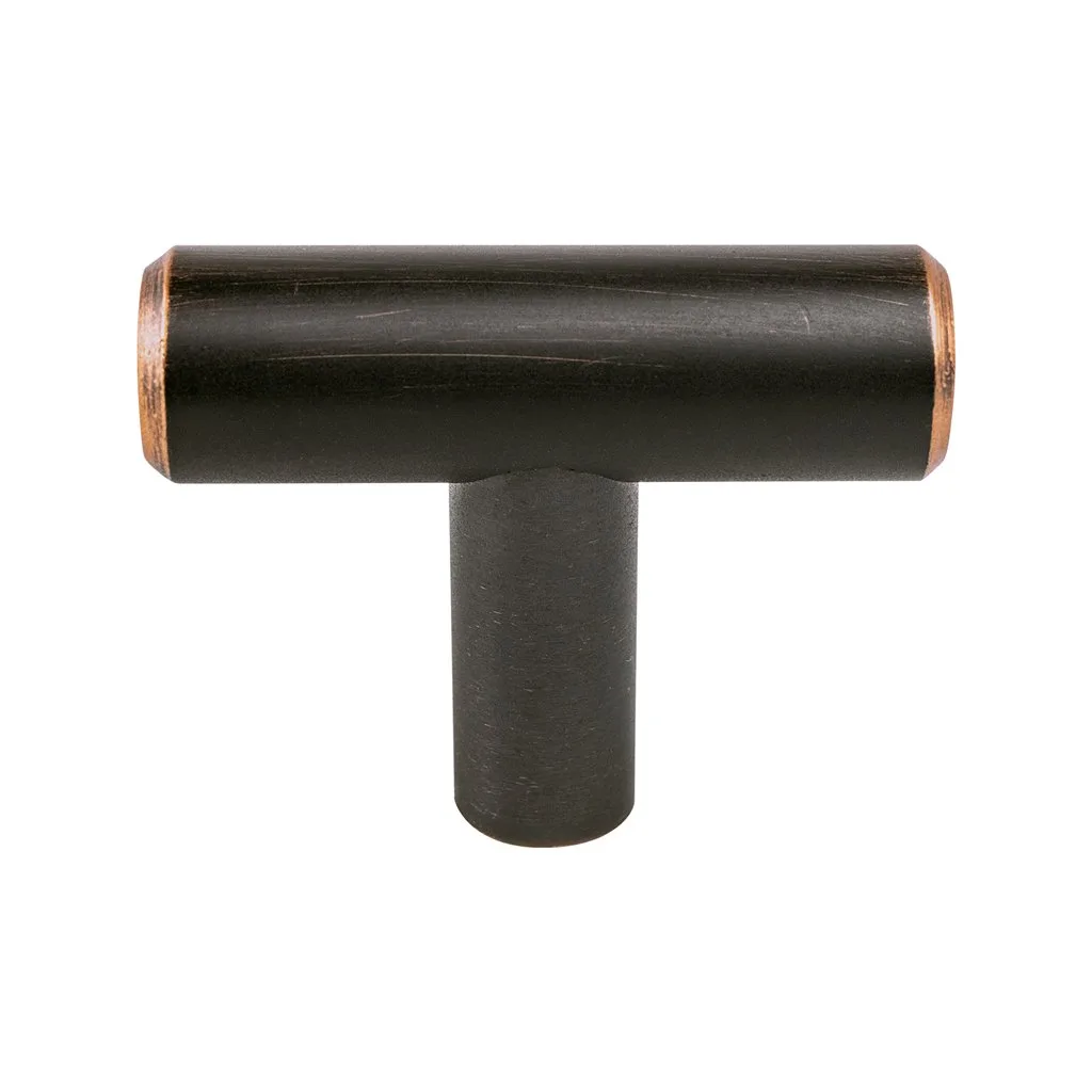 Transitional Advantage Two Verona Bronze T-Bar Knob