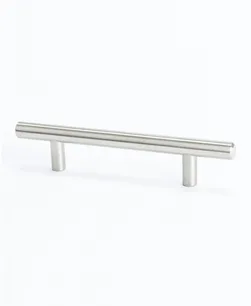 Tempo 96mm CC Brushed Nickel T-Bar Pull