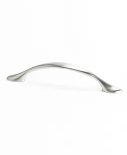 Transitional Advantage Three 96mm CC Brushed Nickel Rounded End Pull