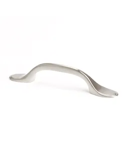 Traditional Advantage One 3 inch CC Brushed Nickel Rounded End Pull