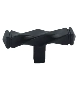 Rhapsody Black Twisted Knob