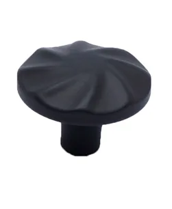 Rhapsody Black Spiral Knob