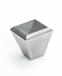Connections Vintage Nickel Knob