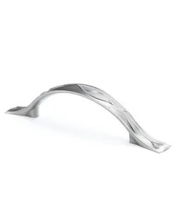 Art Nouveau 128mm CC Vintage Nickel Pull