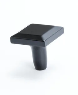 Metro Matte Black Knob