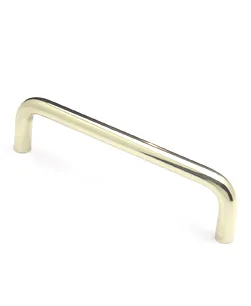 Advantage Wire Pulls 96mm CC Polished Brass Steel Wire Pull