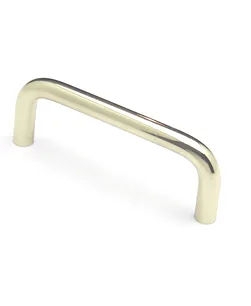 Advantage Wire Pulls 3 1/2 inch CC Polished Brass Steel Wire Pull