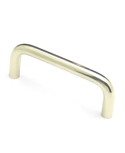 Advantage Wire Pulls 3 inch CC Polished Brass Steel Wire Pull