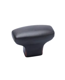 Vibrato Verona Bronze Rounded Rectangle Knob