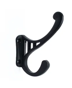 Prelude Matte Black Coat Hook