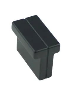 Skyline Matte Black Knob