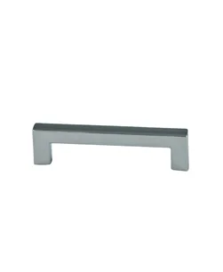 Square 96mm CC Polished Chrome Pull