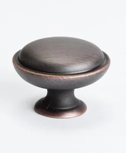 Traditional Advantage One Verona Bronze Rimmed Knob