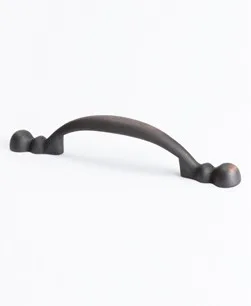Traditional Advantage Four 3 inch CC Verona Bronze Rounded End Pull