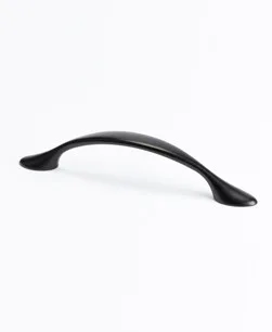Transitional Advantage Three 96mm CC Matte Black Rounded End Pull