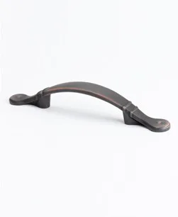 Traditional Advantage Four 3 inch CC Verona Bronze Ringed Arch Pull