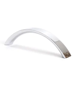 Contemporary Advantage Four 96mm CC Polished Chrome Flat Arch Pull