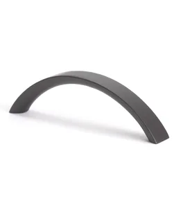 Contemporary Advantage Four 96mm CC Matte Black Flat Arch Pull