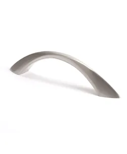 Contemporary Advantage Five 96mm CC Brushed Nickel Twisted Arch Pull