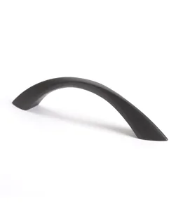 Contemporary Advantage Five 96mm CC Matte Black Twisted Arch Pull