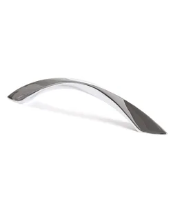 Contemporary Advantage Five 128mm CC Polished Chrome Twisted Arch Pull