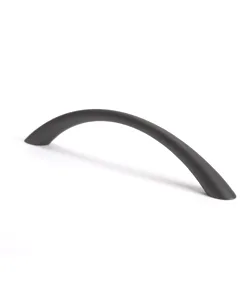 Contemporary Advantage Four 128mm CC Matte Black Tapered Arch Pull
