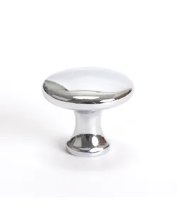 Contemporary Advantage Five Polished Chrome Narrow Round Knob