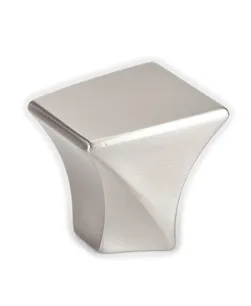 Fluidic Brushed Nickel Knob