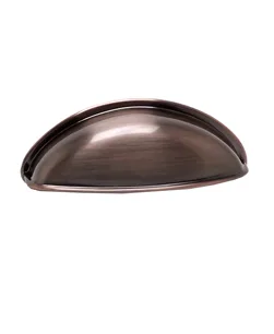 Euro Moderno 64mm CC Brushed Antique Copper Cup Pull