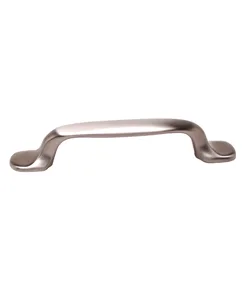Euro Moderno 96mm CC Brushed Nickel Pull