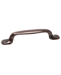 Euro Moderno 96mm CC Brushed Antique Copper Pull