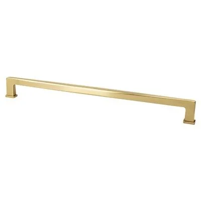 Subtle Surge 18 inch CC Modern Brushed Gold Appliance Pull