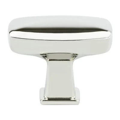 Subtle Surge Polished Nickel Knob