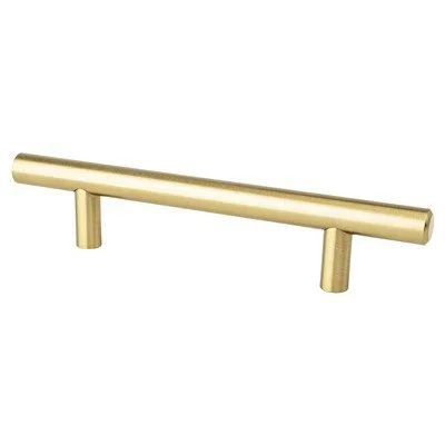 Tempo 96mm CC Modern Brushed Gold T-Bar Pull