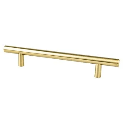 Tempo 128mm CC Modern Brushed Gold T-Bar Pull