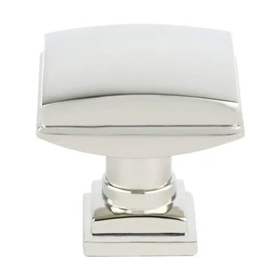 Tailored Traditional Polished Nickel Knob